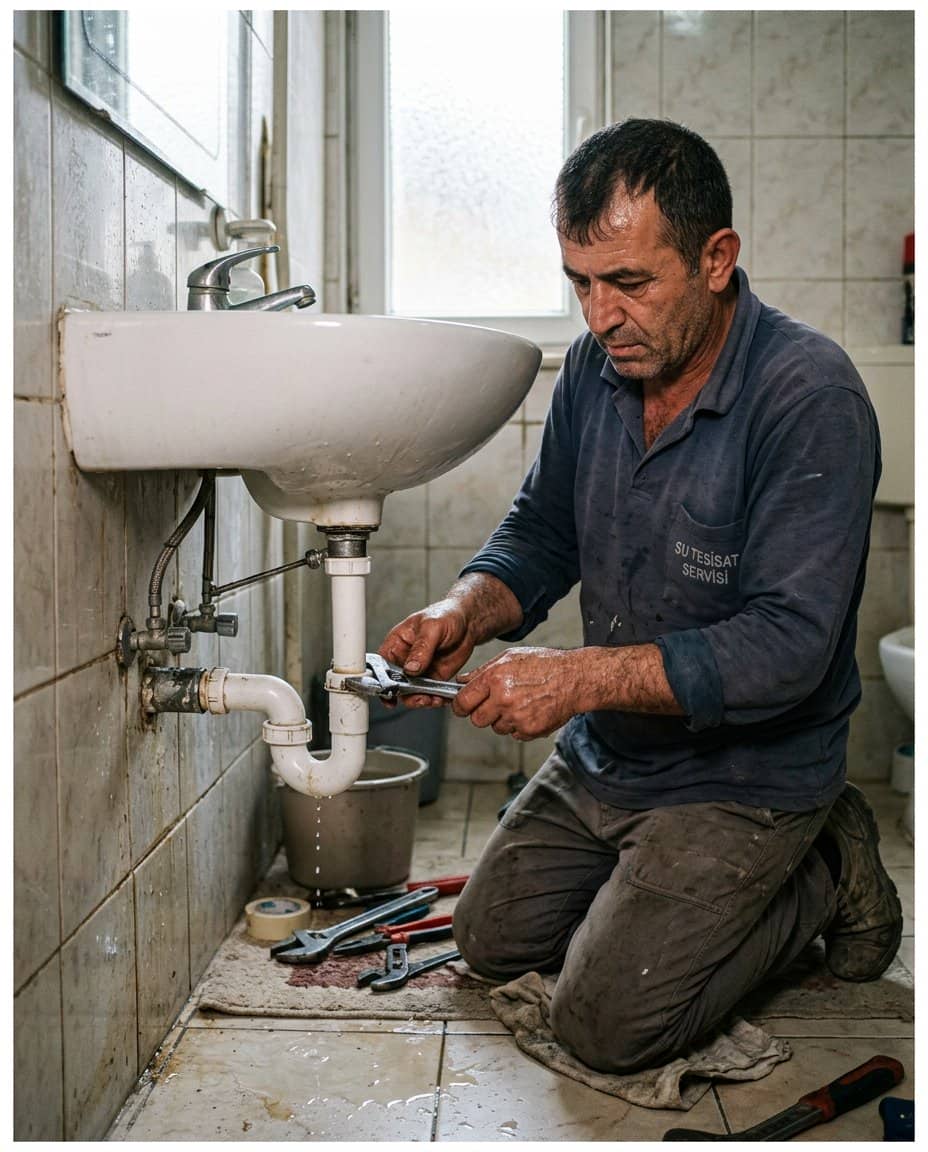 Lavabo sifon tamiri
