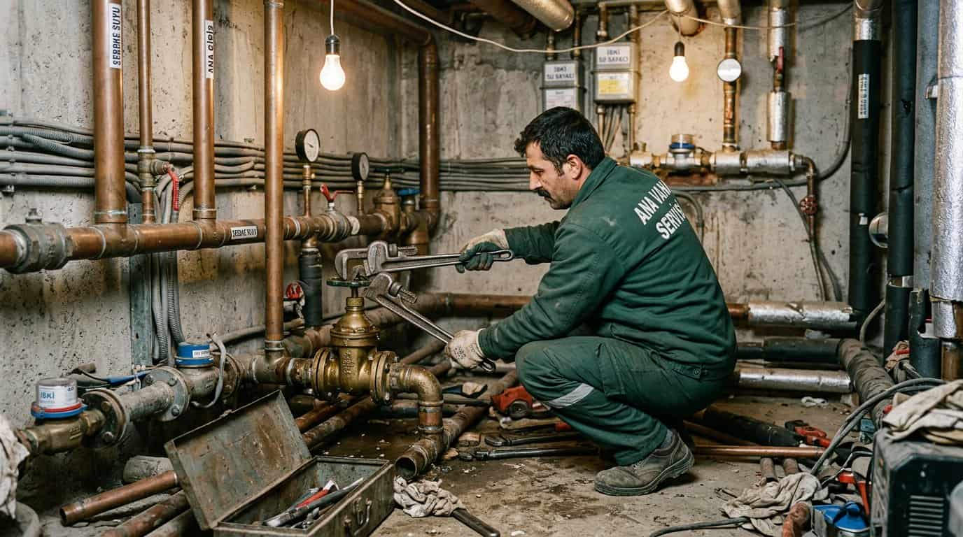 Su Sayacı ve Vana Servisi bağlantı kontrolü