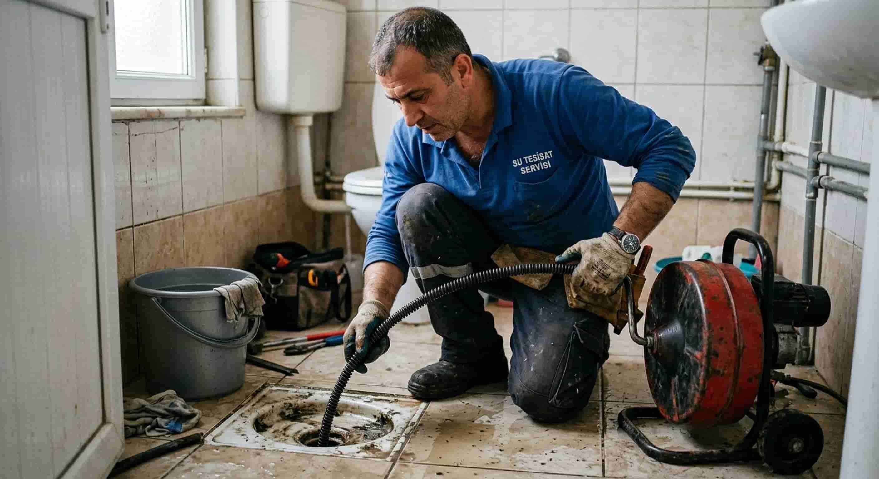 Gider Tıkanıklığı Açma işlem detayı